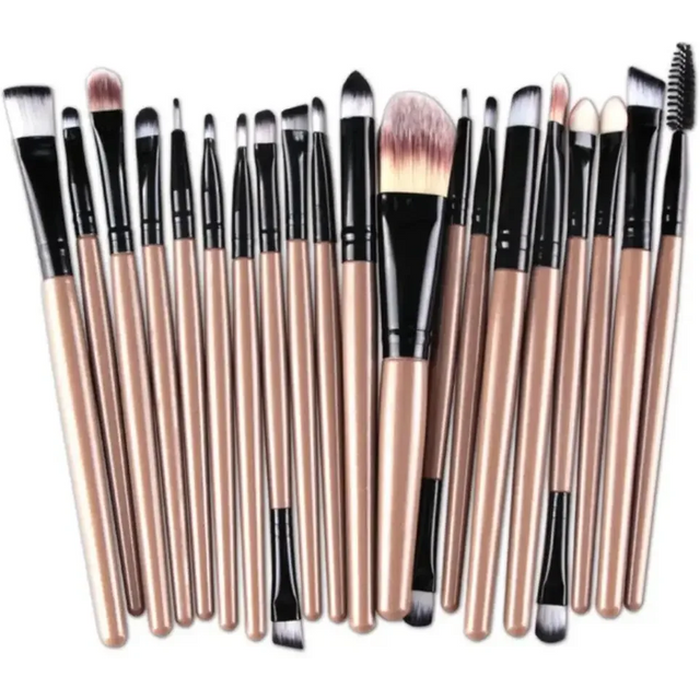 20pcs Eye Brush Complete Eyeshadow Brush Beauty Tool Neutral Logo Free Eyeliner Brush