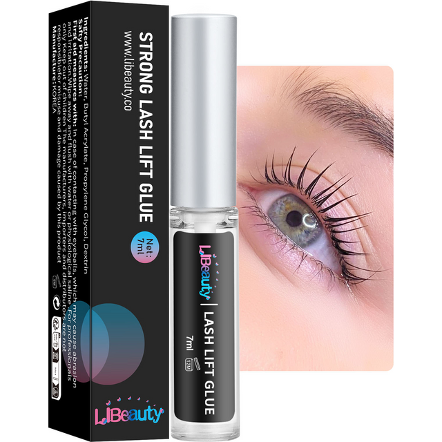 Libeauty 7ml Super Strong Lash Lift Glue Lash Lifting Adhesive Clear Eyelash Lifting Adhesive EyelashLift Glue Makeup Tools