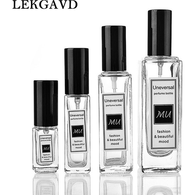 Mini vaporisateur de parfum portable, 5/10/18/30ml, coque en verre HI, atomiseur de voyage,