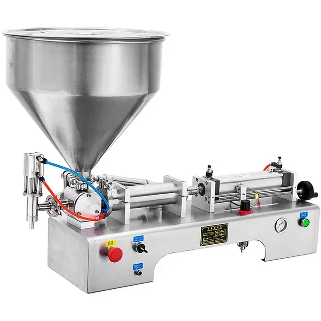 PBOBP Automatic Piston Yogurt Lotion Shampoo Cosmetic Filler Cream Sauce Jam Honey Bottle Tomato Paste Liquid Filling Machine