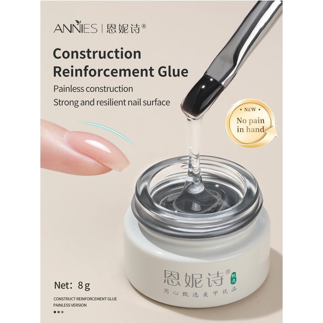 8g Nail Strengthener Nail Builder Gel Nail Polish Clear Builder in Nail Thickening Extension Hard Structure Gel
