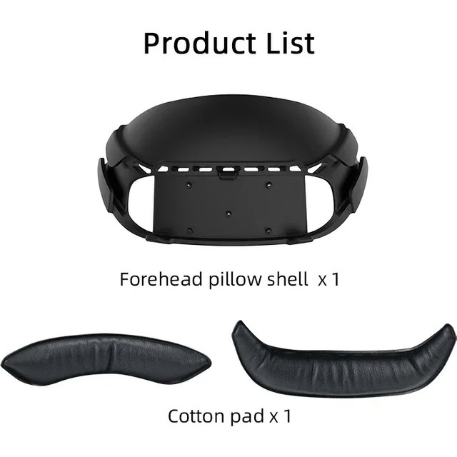 RCSTQ Wide Forehead Pillow For DJI Avata 2 /Dji Neo Google 3 Facial Decompression Headrest for DJI Google3 Drones Accessorys