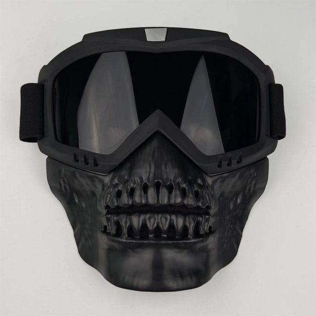 Skull Tactical Mask Outdoor CS War Game Protective Face Mask Riding Goggles Full Face Protection Gear