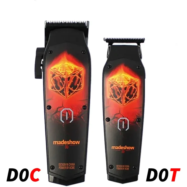 MadeShow D0 Professional Hair Clipper 7200 RPM Gradient Pomade Haircut Engraving Electric Trimmer Home Haircut Electric Clippers
