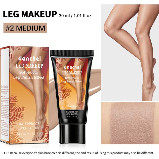 30ml Leg Makeup Body Foundation Long Lasting Concealer Cover Scars Tattoo Even Skin Waterproof Sweat Resistant Smooth Body Makeu