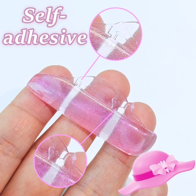 Libeauty 4 Pairs L Curl Silicone Eyelash Perm Rod Lashes Rods Shield Lash Lift Pads Eyelash Perm Curler Accessories Makeup Tools