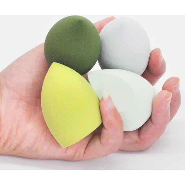 4 pcs/bag fashion beauty tool makeup tool accessories make up blender cosmetic puff makeup sponge foundation powder sponge