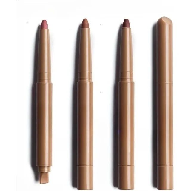 Skin Peptide Lip Shape Pen Long-Lasting Lip Liner Tint Pencil Makeup Lipstick Powder Blusher Gloss Rouge for Perfect Lip Makeup