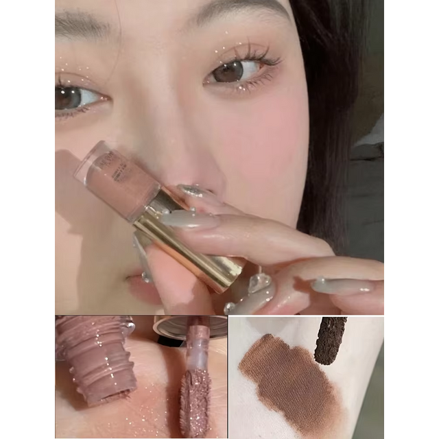 Long-Lasting Liquid Eyeshadow - Matte,Shimmer & Metallic Eyeshadow,Eye Makeup For Party Everyday Looks,Formal Event Cosmetics
