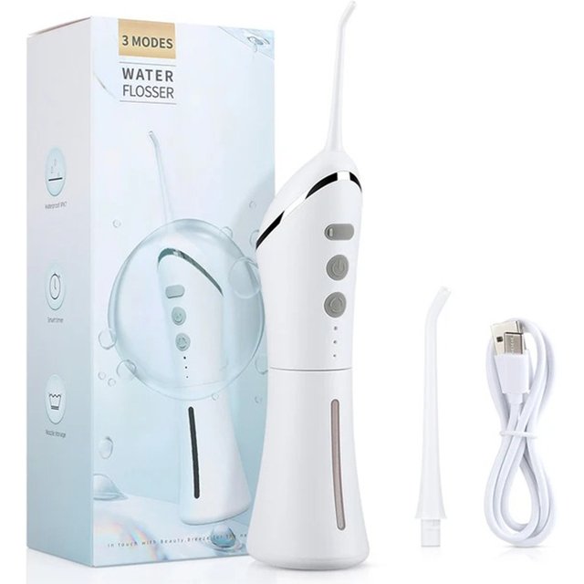 Dental Water Jet Flosser Electric Oral Irrigator 3 Modes Mouthwash Mouth Washing Machine for Teeth Cleaning Tool