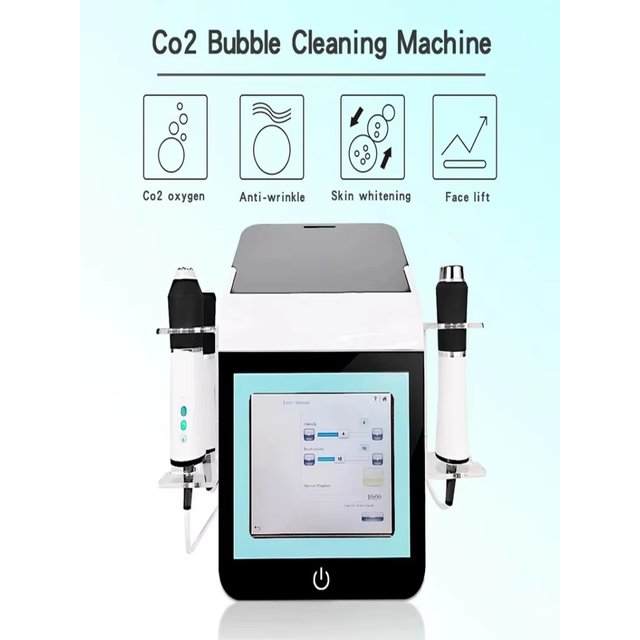 3 In 1 Ultrasound Oxygen Bubble Facial Lifting Skin Care Whitening CO2 Oxygention Therapy Skin Rejuvenation Moisturizing Machine