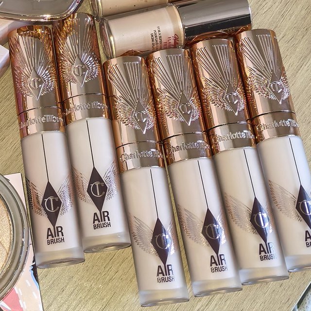 Fashion CT New Liquid Concealer Long Lasting Waterproof Oil Control Makeup Stargold Pillow Talk Champagne Shiny Eyeshadow Cream