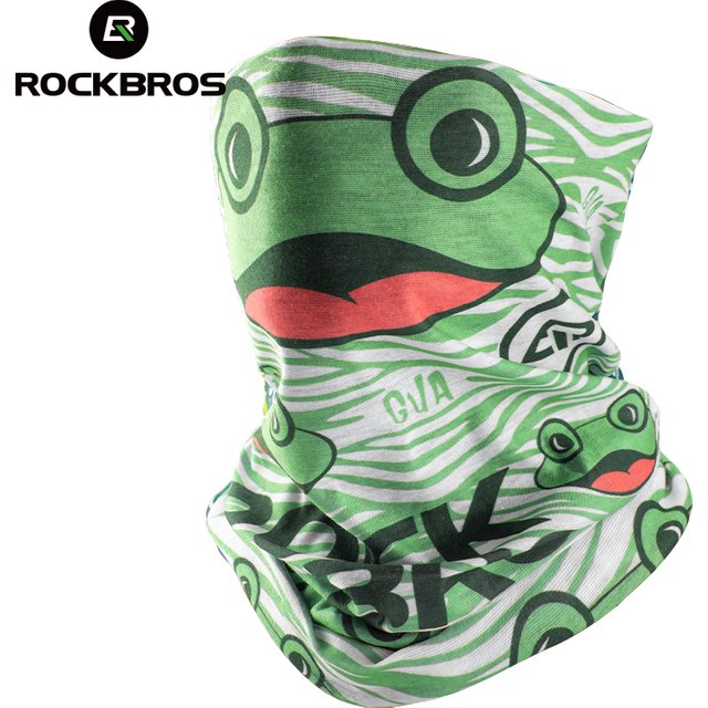 ROCKBROS-Masque facial de cyclisme, protection solaire, écharpes à capuche, été, respirant, vélo, bande de sauna, moto VTT, vélo de route, écharpe de sauna
