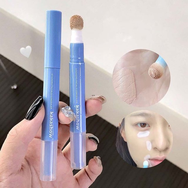 Facial Liquid Concealer Pen Cover Dark Circles Freckle Acne Nude Color Corrector Brighten Face Foundation Concealer Stick Makeup