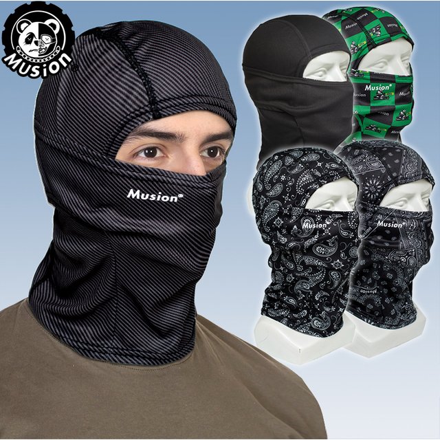Musion Patchwork multifonction cagoule originale mode impression masque facial Bandana bandeau écharpe Sports de plein air équitation pour adulte