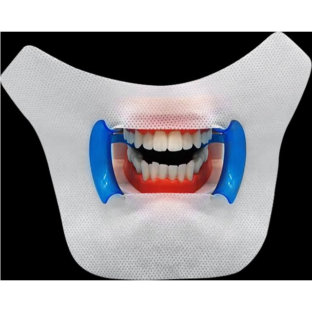 50/100Pcs Dental Oral Cavity Cotton Cloth Towel Teeth Whitening Face Gauze Dental Face Mask Mouth Mask Dental Cloth Saliva Pad