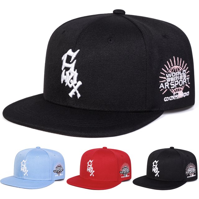 Unisex SOX Letter Embroidery Hip-hop Hats Spring and Autumn Outdoor Adjustable Casual Baseball Caps Sunscreen Hat Sports Cap