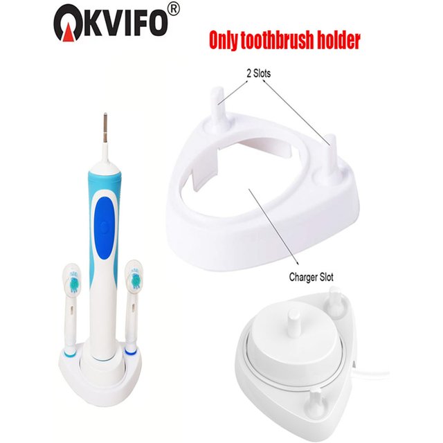 KVIFO Charing Base For Oral B Electric Toothbrushes Base Electric Toothbrush Stand Brush Head Holder for Oral 3757 Organizer