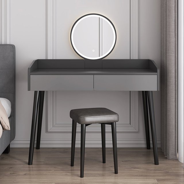 Space Saving Modern Dressing Table Trendy Creative Makeup Vanities Minimalist Vanity Tocador De Maquillaje Bedroom Furniture