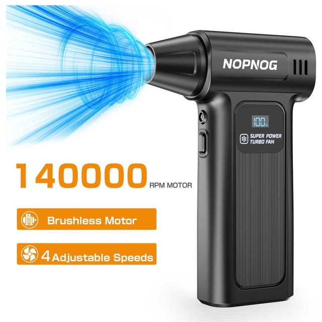 Turbo Fan Cleaning Jet Blower Tool Blowing Snow Electric Air Duster For Computer Keyboard Violent Hair Dryer Multifunctional