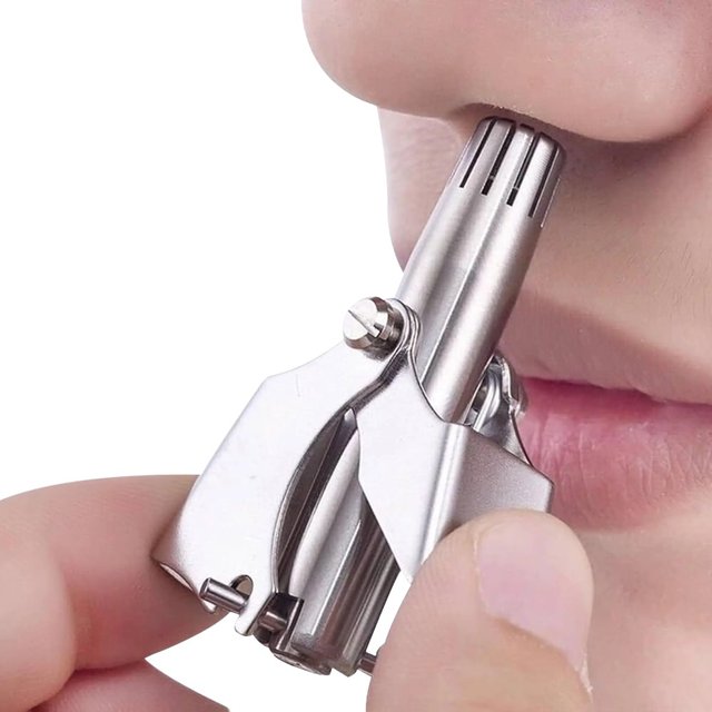 Ear and Nose Hair Trimmer Clipper Painless Hair Trimmer for men Women Manual Trimmer with Waterproof Hand wash Easy Cleansing