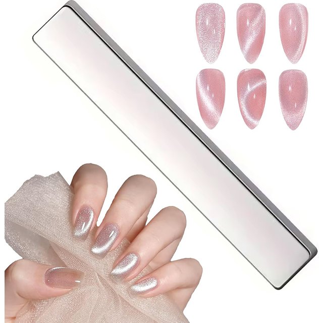 LINMANDA Nail Art Cat Eye Magnet for Nails Art for Cat Eye Gel Nail Polish Magnet Designs Tool Magnetic Nail Art Magnets Tool