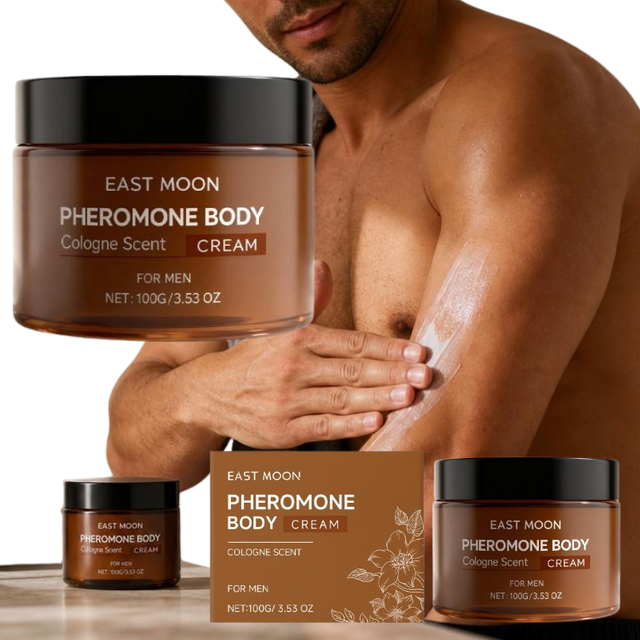Pheromone Body Cream for men Long Lasting Cologne Fragrance Moisturizer Nourishing Body Skin Care Cream Enhance Self-Confidence