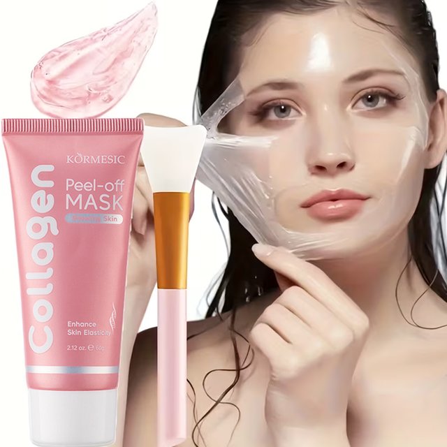 60g Deep Collagen Mask Peel Off Mask Face Anti Wrinkle Lifting Skin Care Masks Bio Pack Night Wrapping Woman Overnight Skin