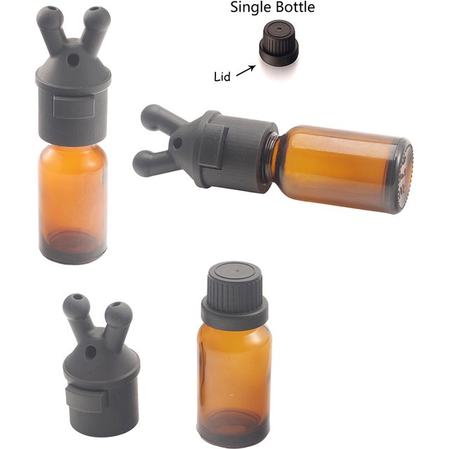 15ml Leakproof Aroma Essential Oil Inhaler Bottle Mini Essential Oil And Perfume Inhaler Dispenser Bottle Essential Oil Inhaler