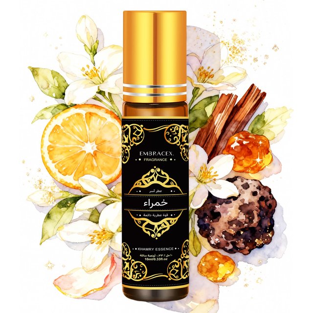 10ml Huiles Parfumées en Roll-on Khamry Essence Humidificateur Cadeau Eid Al-Fitr Parfum Longue Durée