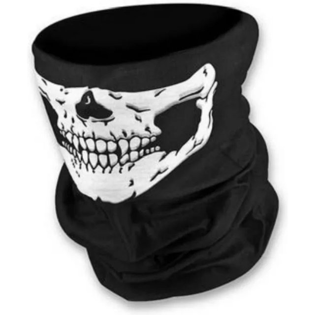 Casque Bandana multifonctionnel en forme de crâne, huit couleurs, pour Camping, Halloween, masque facial, Paintball, Ski, Sport, bandeau, foulards de randonnée