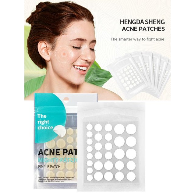 Acne Pimple Patches Invisible Hydrocolloid Essential Oil Acne Treatment Salicylic Acid Tea Tree Essential Oil For Acne Skin Care