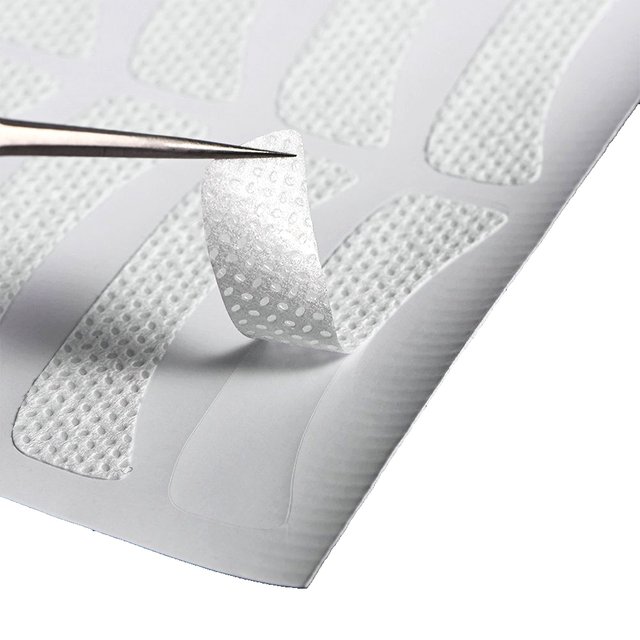 100pcs Non-woven Makeup Patches Eyelash Extension Tape Medical Fabrics Patches Under Eye Pads Grafting Eyelash Eye Patch