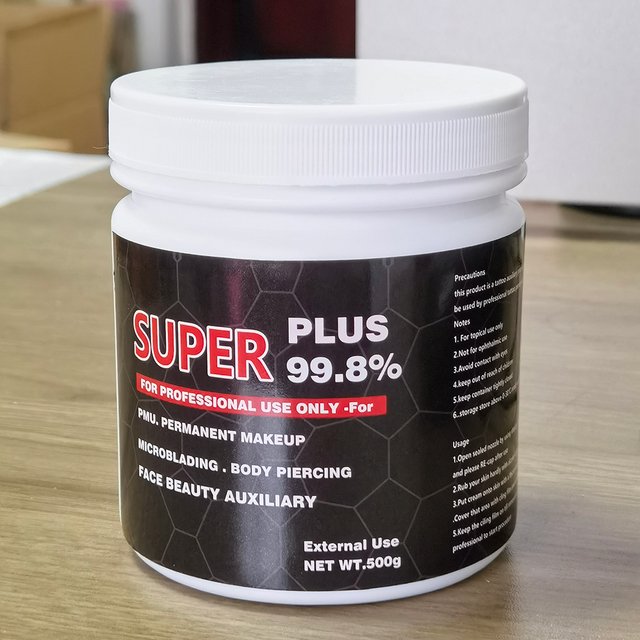 New 99.8% Original 500g Super Tattoo Cream for Permanent Makeup Microblading Piercing Face Beauty Auxiliary Procedure