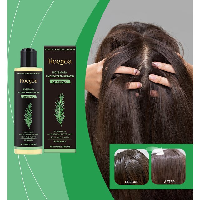 Natural Rosemary Hair Shampoo Reduce Hair Loss Clean Dandruff Nourish Moisturize Scalp Improve Hair Quality Hair Care Product