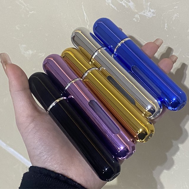 Atomiseur de parfum rechargeable, flacon pulvérisateur Portable, Mini pompe à parfum, pot sortant, 5ml, 8ml, 10ml, 5/10/20/30/50 pièces