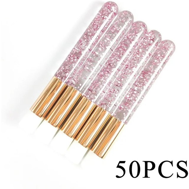 Wholesale 30/50pcs Brushes Eyelash for Nose Cleaning Brushes Eyelash Shampoo Extensions Glitter Lash Pore Cleansing MakeupTools
