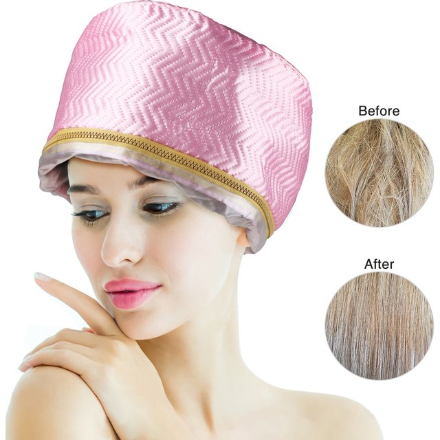 Thermal Treatment Hair Cap Heating Hair Steamer Nourishing Care Accessories Bonnets for women Hair Dryer Home Spa Salon Styling