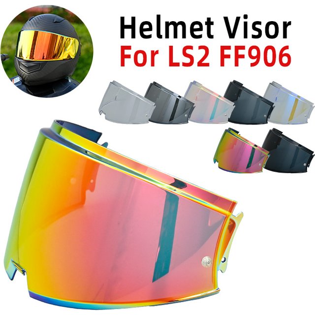 Visors for LS2 FF906 Helmet Replacement lens for LS2 ADVANT flip UP helmet sunscreen Motorcycle Accessories shield for LS2 ff906