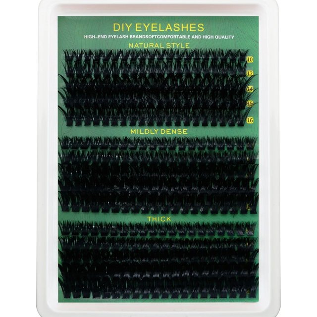 60D80D100D Lash Cluster 5D Fluffy Thick Eyelash Clusters D Curl Wispy Individual Lashes Mix Eyelash Extensions Lash Makeup