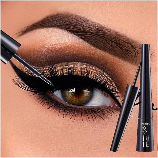1pcs Slim Eyeliner Is Waterproof, Sweat-Proof, Long-Lasting and Non-Smudged. Newbie Brown Eyeliner Liquid Pen