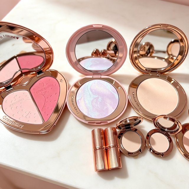 Charlotte Oil Control Styling Powder Matte Waterproof Liquid Foundation Concealer Airbrush Flawless Finish Powder Tilbury Makeup