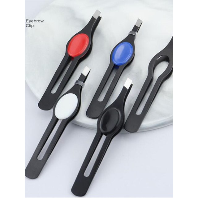 Makeup Tool Hair Beauty Fine Eyebrow Tweezer Slanted Hairs Puller Eye Brow Clip