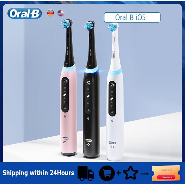 Oral B Electric Toothbrush IO Series Rechargable Waterproof Smart Rotating Timing Electronic Tooth Brushes iO4 iO5 iO7 iO9