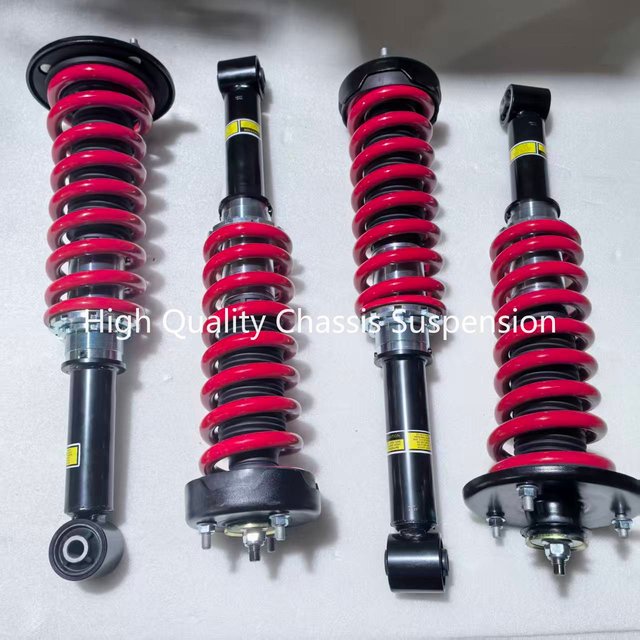 High Quality 4x For Land Rover Discovery 3 L319 Front Rear Coil Spring Shock Assembly height adjustment w/o EDC