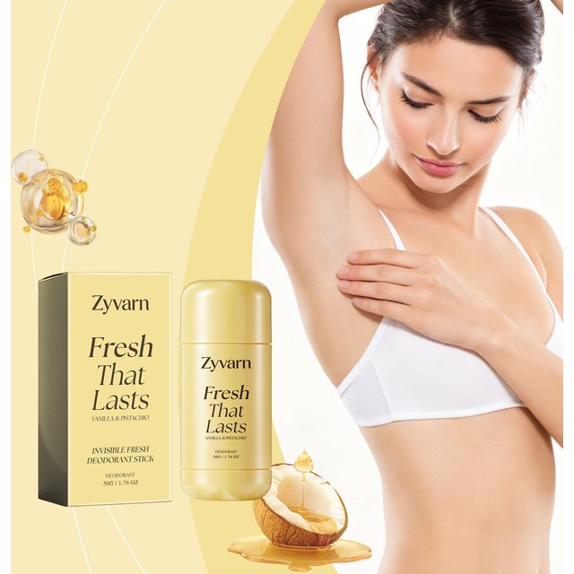 Fresh Invisible Anti Sweat Deodorant Stick, Daily Underarm Care, Refreshing Long Lasting Scent, Compact Portable