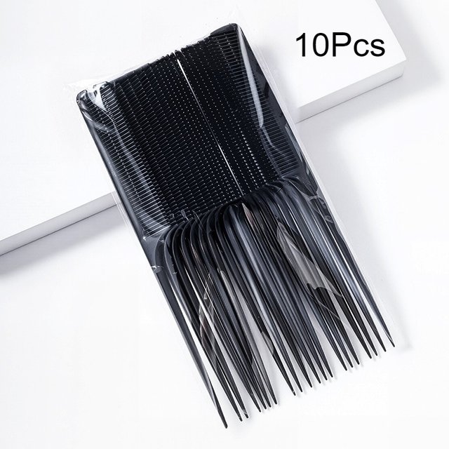 10Pcs Pro Pointed Tail Salon Hairdressing Hair Styling Anti-static Comb Hair Brush Plastic Pin Rat Tail Combs Barber Accessories