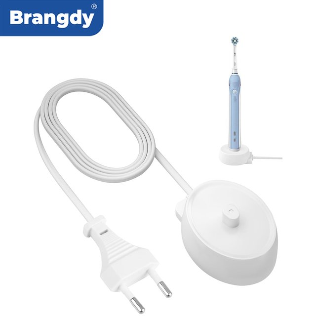 Brangdy Charger Fit for Oral B Electric Toothbrush iO Series 3 4 5 6 1000/3000/5000/7000/7500 Waterproof Inductive Charger Base