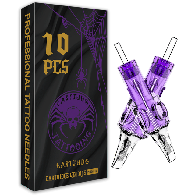 10Pcs LASTJUDG Tattoo Needles High Quality Disposable Tattoo Needles Permanent Makeup Tattoo Cartridge Needle For Tattoo Pen