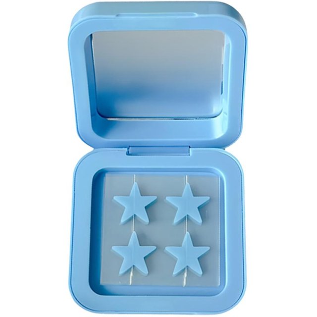32Pcs Acne Patches With Makeup Mirror Disposable Box Light Cute Concealer Star Style Acne Absorbing Spot Sticker Skin Care Tools